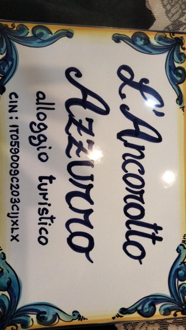 Apartamento L'Ancorotto Azzurro Gaeta Exterior foto